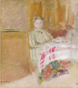 Mme Vuillard A La Table Mme Vuillard A La Table