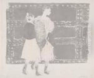 Sur Le Pont De L'europe by Jean-Edouard Vuillard