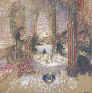 Au Restaurant by Jean-Edouard Vuillard