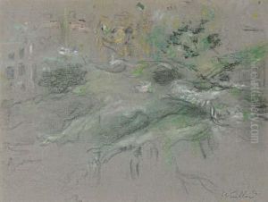 La Place Vintimille by Jean-Edouard Vuillard