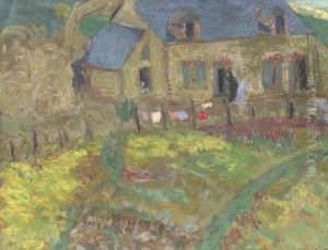 Maison Bretonne, Saint-jacut by Jean-Edouard Vuillard