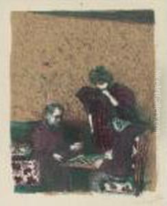 La Partie De Dames (roger-marx 32) by Jean-Edouard Vuillard