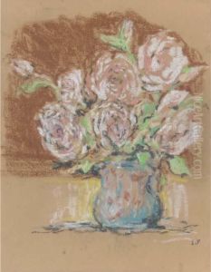 Bouquet De Roses by Jean-Edouard Vuillard