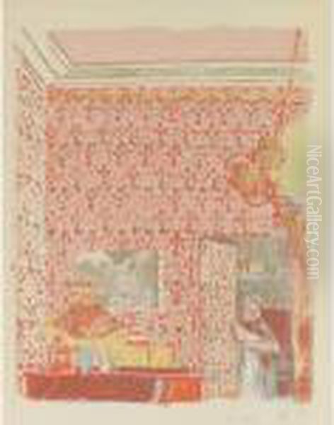 Interieur Aux Tentures Roses (r.-m. 36) - view 1
