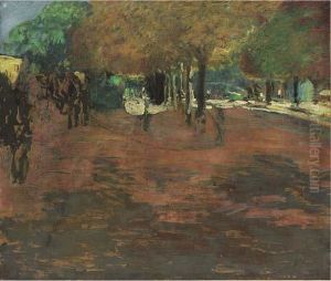 La Muette, L'arroseur by Jean-Edouard Vuillard