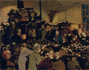 Reunion Electorale by Jean-Edouard Vuillard