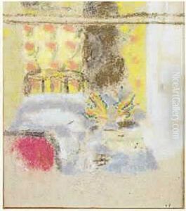 Interieur, Circa 1891-1893 by Jean-Edouard Vuillard