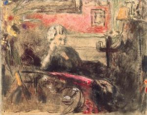 Study For Portrait Of Madame Henri Goldet by Jean-Edouard Vuillard