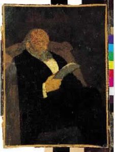 Le Pere De Ker Xavier Roussel,1890 by Jean-Edouard Vuillard
