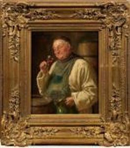 Kellermeister Bei Derweinprobe