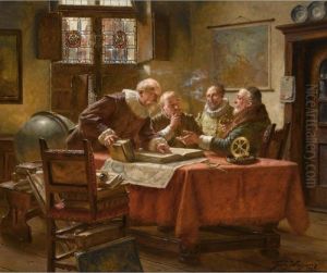 Planning New Adventures by Fritz Wagner