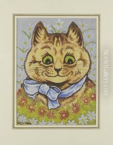 Happy Flower Cat - view 1
