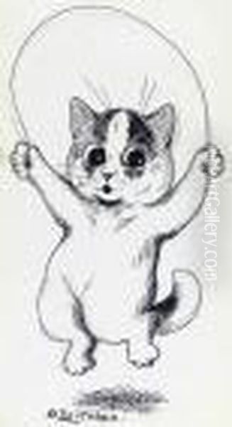 A Skipping Cat - view 1