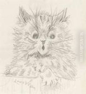 A Bad Hair Day by Louis Wain