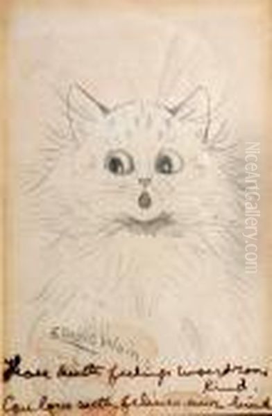 Study Of A Cat - view 1
