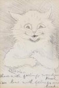 Those With Feelings... by Louis Wain