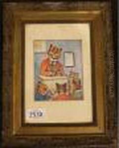 A Humorous Cat by Louis Wain
