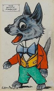The Witty Mascot by Louis Wain
