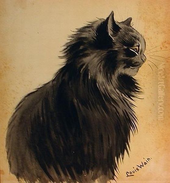 Profile Of A Cat - view 1