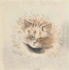 A Dreaming Marmalade Cat