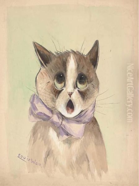 The Carol Singer Cat - view 1