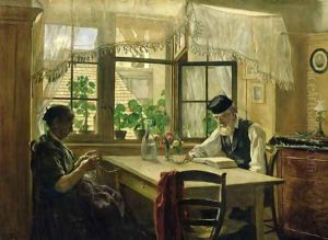 A Peaceful Sunday, 1876 by Hans Thoma