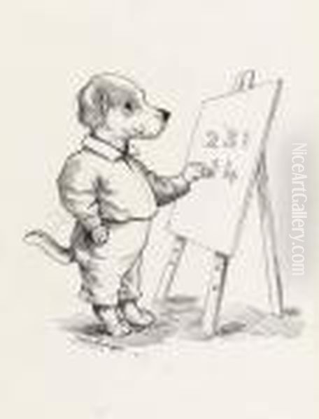 Dog Mathematician - view 1