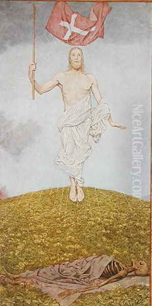 The Resurrection of Christ, illustration from Festkalender published in Leipzig c.1910 - view 1