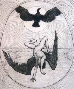 Icarus by Hans Thoma