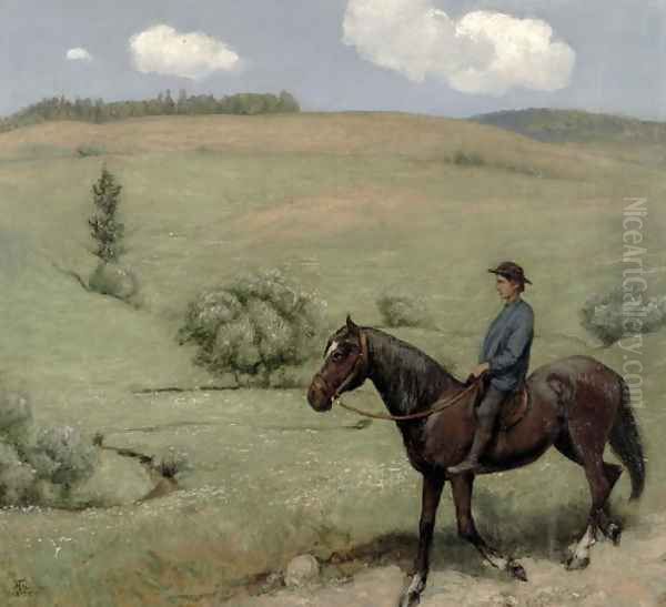 Rider in a Landscape, 1894 - view 1