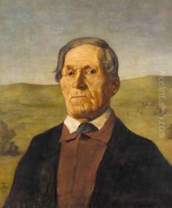 Onkel Ludwig Maier by Hans Thoma