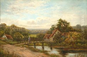 Crossing The Bridge by Ernst Walbourn