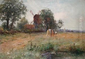 A Sussex Landscape by Ernst Walbourn