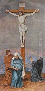 The Crucifixion, illustration from Festkalender published in Leipzig c.1910 by Hans Thoma