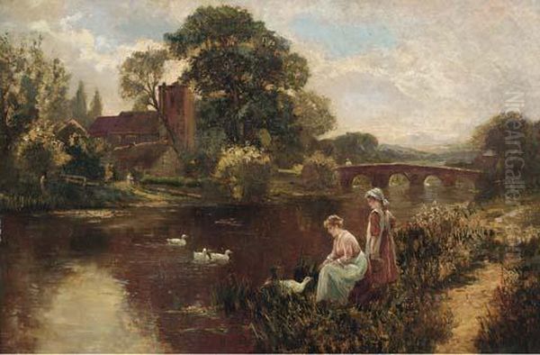Feeding The Ducks - view 1