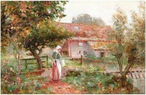 Stoke Mill, Near Wareham by Ernst Walbourn