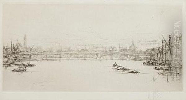 The Thames, London - view 1