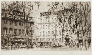 London Street Scene by William Walcot
