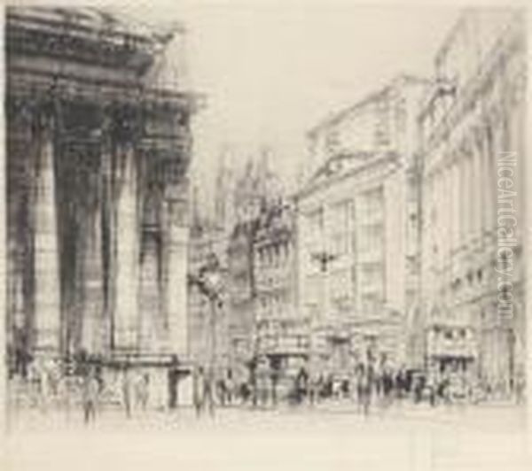 Views Of London: Portland Place - view 1