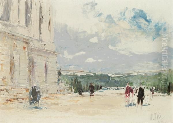 At Versaille - view 1