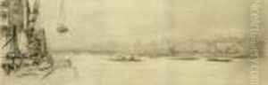 Panoramic View Of The Thames