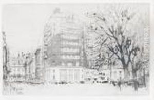 Euston Road, St Pancras by William Walcot