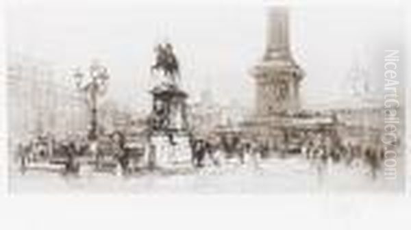 Trafalgar Square - view 1