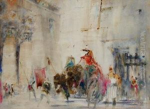 The Entry Of The Emperor Hadrian Into Ancient Salonika - view 1