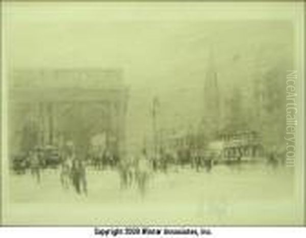 The Portico, Newcastle Central Station - view 1