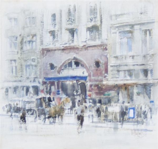 Piccadilly Tube Station - view 1