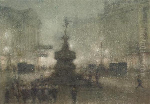 Piccadilly Circus - view 1