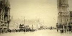 Parliament Square, London by William Walcot