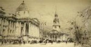 National Gallery, Trafalgar Square by William Walcot