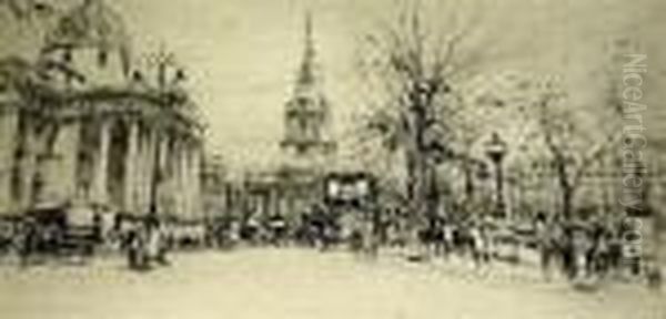 Trafalgar Square - view 1